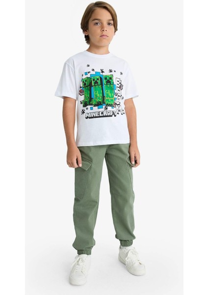 Erkek Çocuk Jogger Fit Gabardin Pantolon F1970A825AU