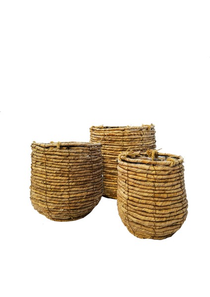 Santo Askılı Büyük Boy Hasır Saksı modelleri