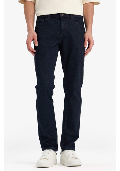Pedro Slim Fit Dar Kalıp Normal Bel Dar Paça Jean Pantolon E8853AX25SP