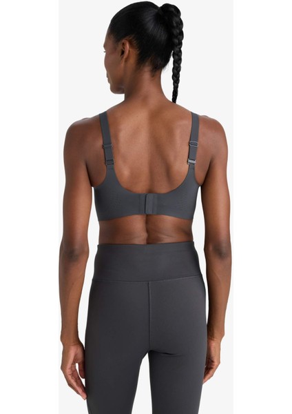 Fit Lazer Kesim Nefes Alabilen Kumaş Ayarlanabilir Askılı Sporcu Sütyeni F0032AX25AU
