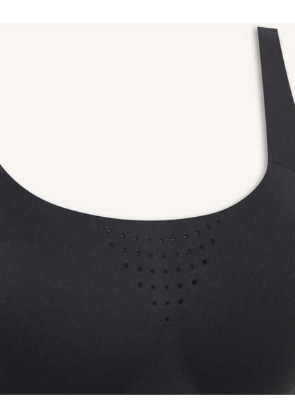 Fit Lazer Kesim Nefes Alabilen Kumaş Ayarlanabilir Askılı Sporcu Sütyeni F0032AX25AU