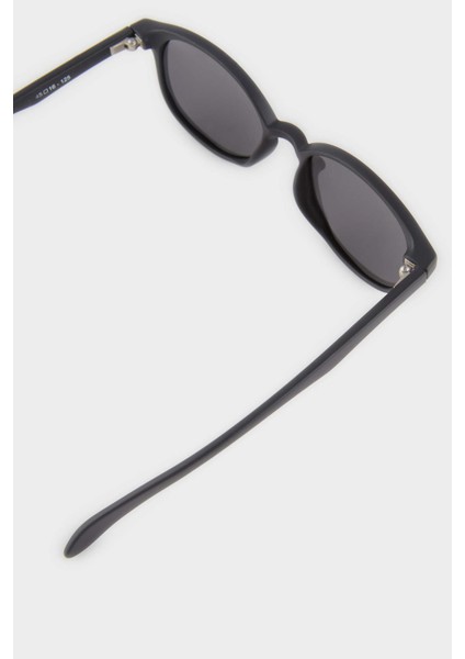 Kız Çocuk Yuvarlak Siyah Plastik Çerçeve Siyah Cam Polarize Güneş Gözlüğü F4303A8NS