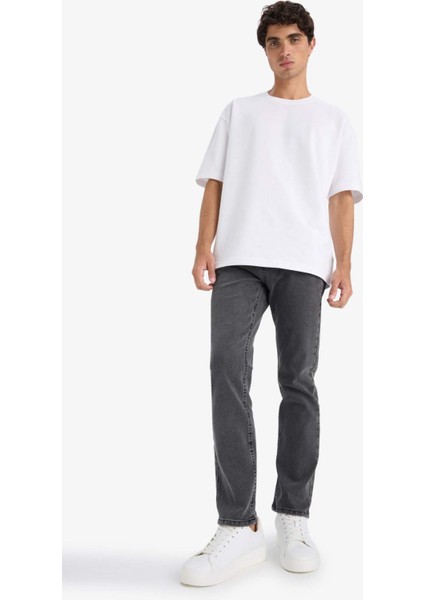 Sergio Regular Fit Normal Kalıp Normal Bel Boru Paça Jean Pantolon F3586AX25AU