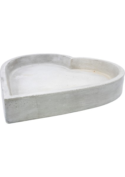 Dekoratif Beton Kalp Kap / Saksı Gri