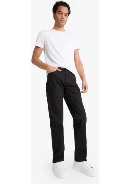 Sergio Regular Fit Normal Kalıp Normal Bel Boru Paça Jean Pantolon F4617AX25AU