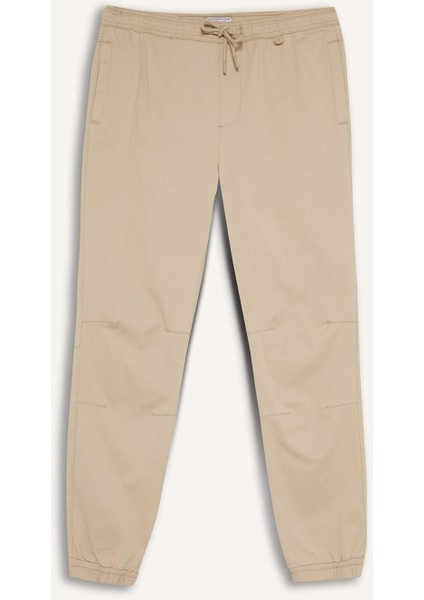 Jogger Fit Beli Bağcıklı Üç Cepli Pantolon F4680AX25AU