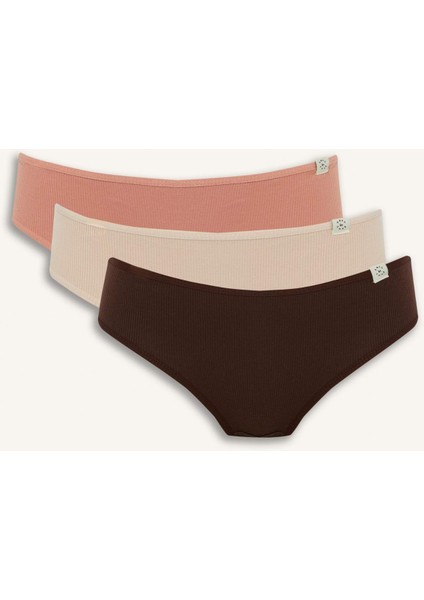 Ribana 3'lü Brief Külot-Fall in Love D6404AX25AU