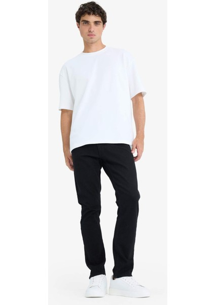 Pedro Slim Fit Dar Kalıp Normal Bel Dar Paça Jean Pantolon E1928AX25AU