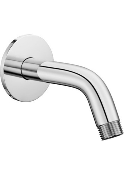 Gri Duvardan Duş Başlığı Borusu, Şık ve Dayanıklı Tasarım, Kolay Montaj