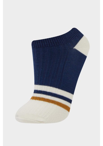 Erkek Çocuk 3'lü Pamuklu Patik Çorap F4701A8NS