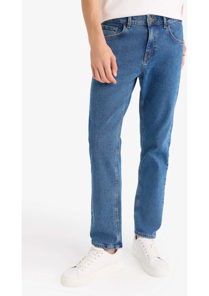 Sergio Regular Fit Normal Kalıp Normal Bel Boru Paça Jean Pantolon F4683AX25AU