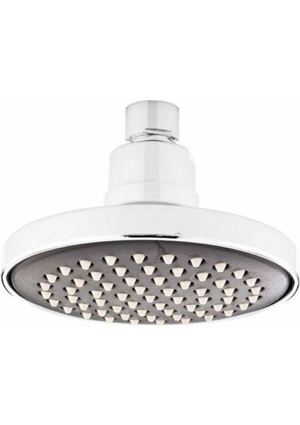 Beyaz Ankastre Duş Başlığı, Modern ve Şık Tasarım ile Kullanışlılık Sağlar.