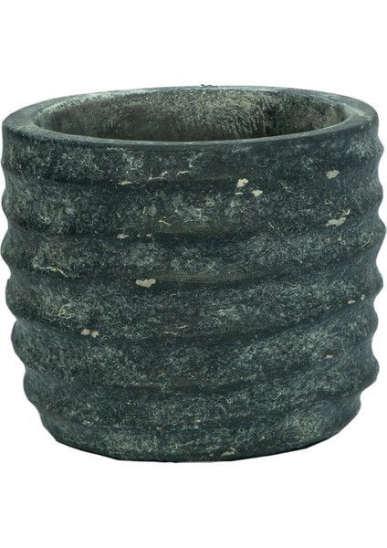 Nerius Saksı Küçük Boy Antrasit