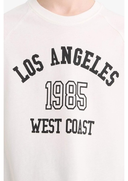 Erkek Çocuk 2'li Takım Baskılı Kısa Kollu Tişört Eşofman Altı D9884A825AU