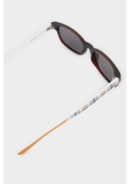 Erkek Çocuk Yuvarlak Renkli Plastik Çerçeve Siyah Cam Polarize Güneş Gözlüğü F4394A8NS