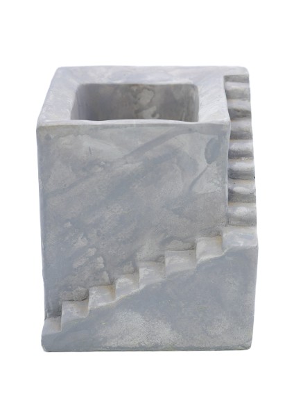 Ev Beton Saksı 05 Gri