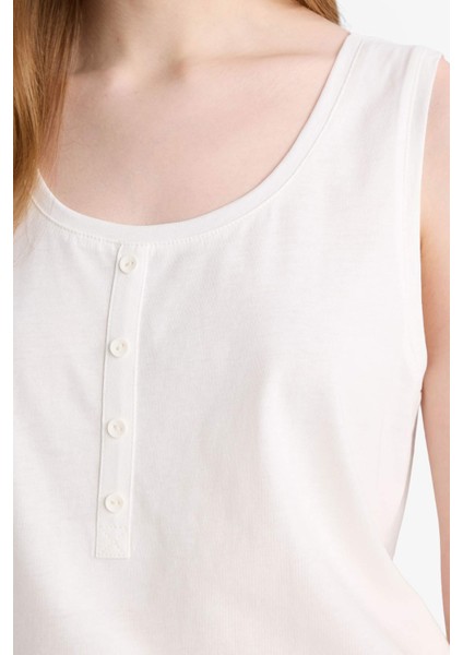 Regular Fit Bisiklet Yaka Penye Atlet F3621AX25HS