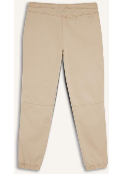 Jogger Fit Beli Bağcıklı Üç Cepli Pantolon F4680AX25AU