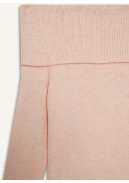 Regular Fit Açık Omuz Triko Kazak F3029AX25WN