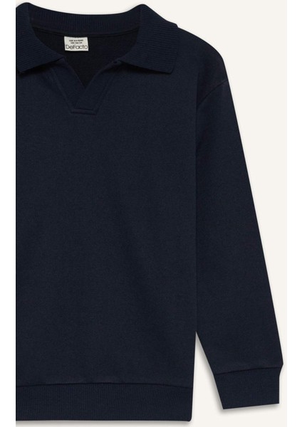 Erkek Çocuk Apaş Yaka Sweatshirt F3940A825AU