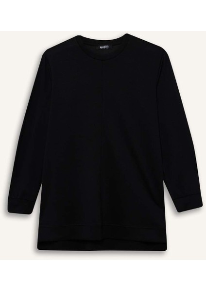 Regular Fit Bisiklet Yaka Uzun Kollu Tunik F5117AX25AU