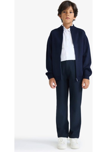 Erkek Çocuk Yarım Fermuarlı Hırka F0817A825AU