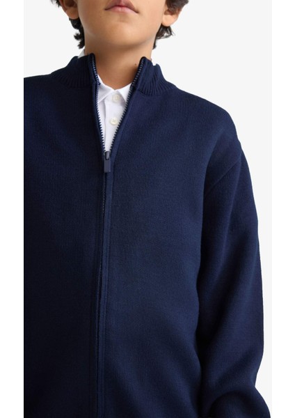 Erkek Çocuk Yarım Fermuarlı Hırka F0817A825AU