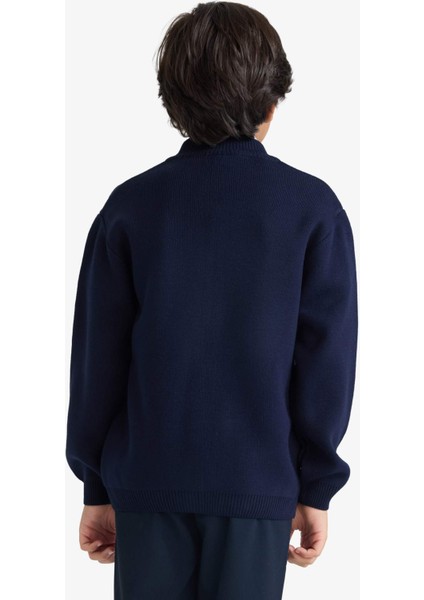 Erkek Çocuk Yarım Fermuarlı Hırka F0817A825AU