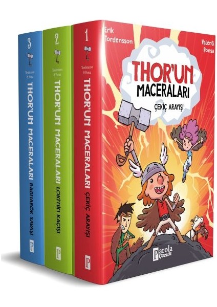 Thor'un Maceraları (3 Kitap)