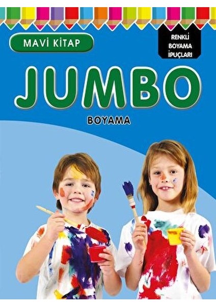 Jumbo Boyama Mavi Kitap