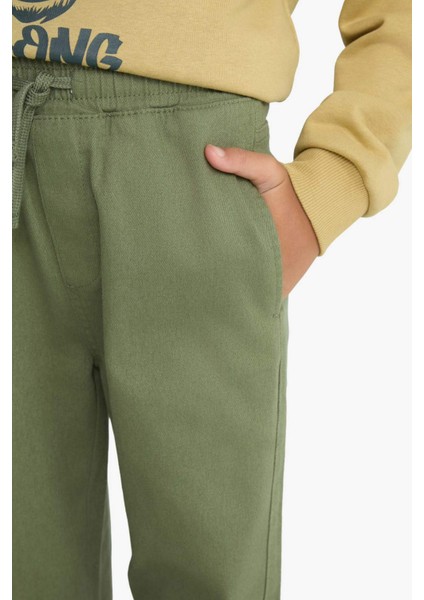 Erkek Çocuk Jogger Fit Gabardin Pantolon F5038A825WN