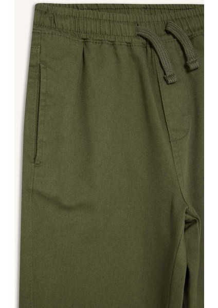 Erkek Çocuk Jogger Fit Gabardin Pantolon F5038A825WN