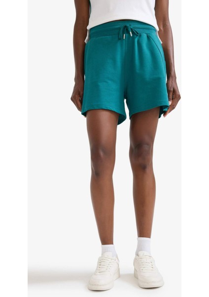 Fit Standart Fit Sporcu Kısa Paça Şort E3599AX25SM