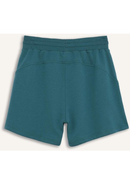 Fit Standart Fit Sporcu Kısa Paça Şort E3599AX25SM