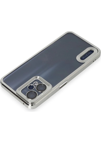 Zengezur Newface Realme 9 Pro 5g Kılıf Slot Silikon - Gümüş modelleri