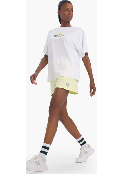 Fit Standart Fit Sporcu Kısa Paça Şort E3600AX25SM