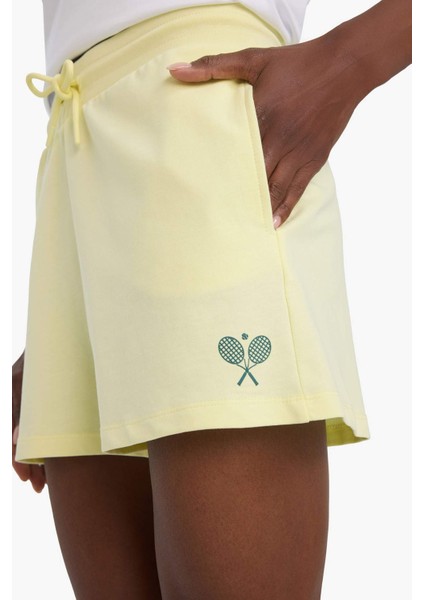 Fit Standart Fit Sporcu Kısa Paça Şort E3600AX25SM