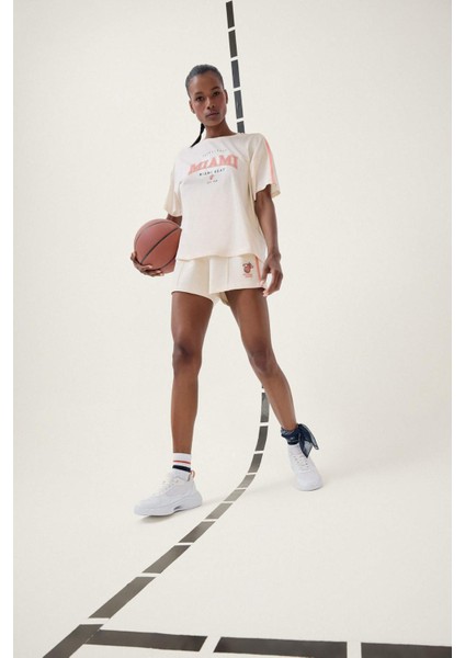 fit Nba Miami Heat Standart Fit Kısa Paça ŞORT E3834AX25SM
