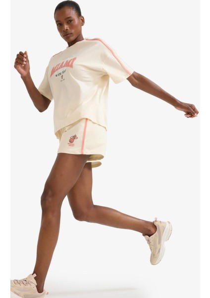 fit Nba Miami Heat Standart Fit Kısa Paça ŞORT E3834AX25SM