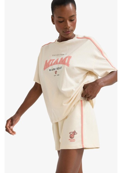 fit Nba Miami Heat Standart Fit Kısa Paça ŞORT E3834AX25SM