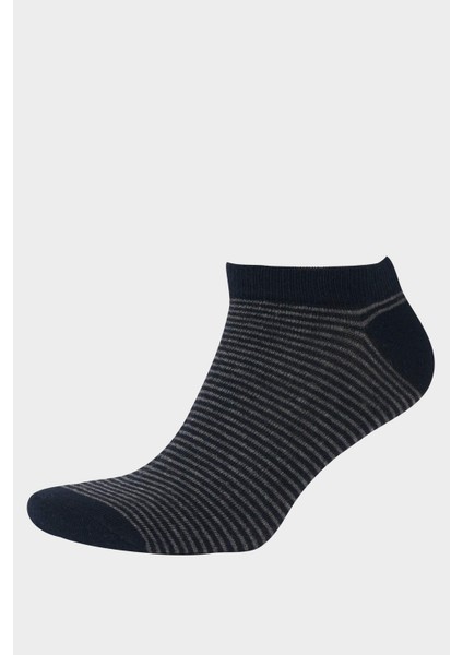 Erkek 5'li Pamuklu Patik Çorap F5278AXNS