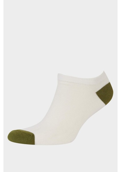 Erkek 7'li Pamuklu Patik Çorap F5282AXNS