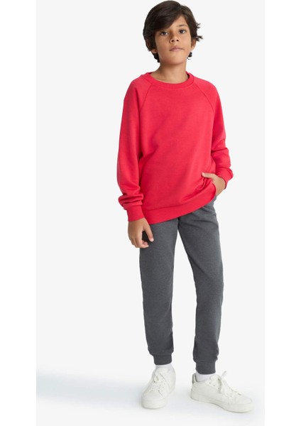 Erkek Çocuk Beli Lastikli Jogger Eşofman Altı E7338A825AU