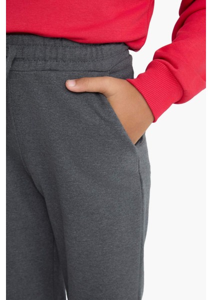 Erkek Çocuk Beli Lastikli Jogger Eşofman Altı E7338A825AU