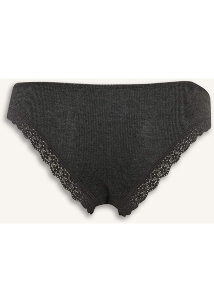 Dantel Detaylı Ribana 3'lü Brazilian Külot-Fall in Love D8672AX25AU