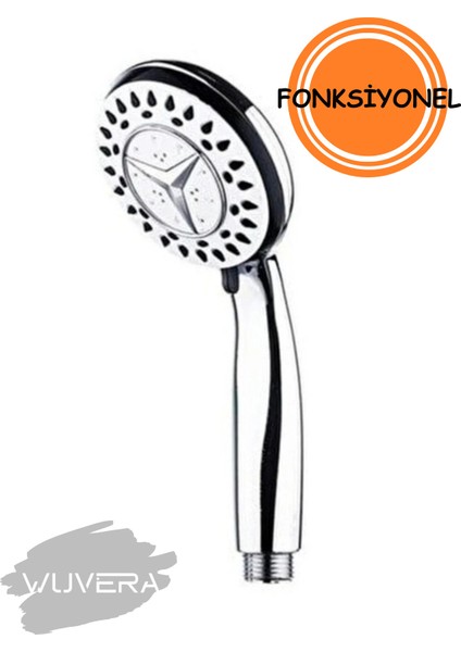 Çok Renkli Şık Duş Başlığı, Banyolarda Temiz ve Modern Görünüm fiyatları