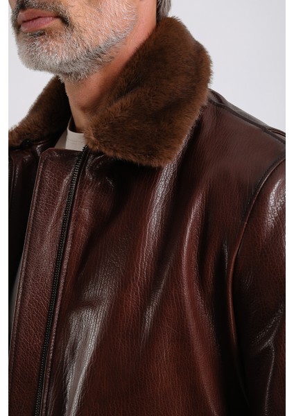 Alexandr Erkek Pilot Deri Mont fırsatları