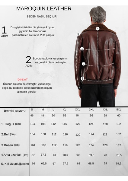 Alexandr Erkek Pilot Deri Mont