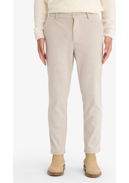 Regular Fit Düz Paça Chino Pantolon F3752AX25AU