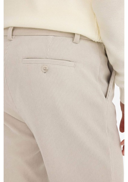 Regular Fit Düz Paça Chino Pantolon F3752AX25AU